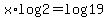 x%2Alog2=log19