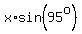 x%2Asin%2895%5Eo%29