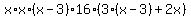 x%2Ax%2A%28x-3%29%2A16%283%2A%28x-3%29%2B+2x%29
