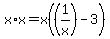 x%2Ax=x%28%281%2Fx%29-3%29