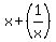 x%2B%281%2Fx%29