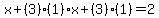 x%2B%283%29%281%29x%2B%283%29%281%29=2