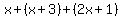 x%2B%28x%2B3%29%2B%282x%2B1%29