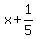 x%2B1%2F5