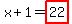 x%2B1=highlight%2822%29