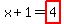 x%2B1=highlight%284%29