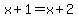 x%2B1=x%2B2