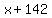 x%2B142