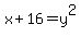 x%2B16+=+y%5E2