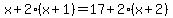 x%2B2%28x%2B1%29=17%2B2%28x%2B2%29