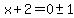 x%2B2=0%2B-+1