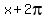 x%2B2pi