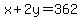 x%2B2y+=+362