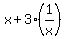 x%2B3%281%2Fx%29
