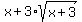 x%2B3%2Asqrt%28x%2B3%29