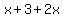 x%2B3%2B2x