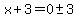 x%2B3=0%2B-+3