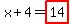 x%2B4=highlight%2814%29