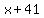 x%2B41
