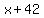 x%2B42