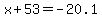 x%2B53=-20.1