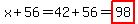x%2B56=42%2B56=highlight%2898%29