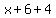 x%2B6%2B4