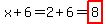 x%2B6=2%2B6=highlight%288%29