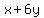 x%2B6y