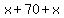 x%2B70%2Bx