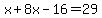 x%2B8x-16=29