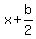 x%2Bb%2F2%29%5E2