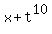 x%2Bt%5E10
