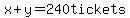 x%2By=240+tickets