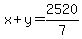 x%2By=2520%2F7