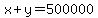 x%2By=500000