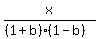 x%2F%28%281%2Bb%29%281-b%29%29
