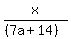 x%2F%28%287a%2B14%29%29