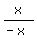 x%2F%28-x%29