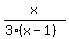 x%2F%283%28x-1%29%29