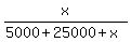 x%2F%285000%2B25000%2Bx%29