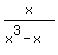 x%2F%28x%5E3-x%29