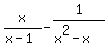 x%2F%28x-1%29-1%2F%28x%5E2-x%29