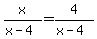 x%2F%28x-4%29=4%2F%28x-4%29