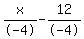 x%2F-4+-+12%2F-4