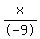 x%2F-9