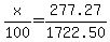 x%2F100=277.27%2F1722.50