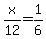 x%2F12+=+1%2F6