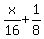x%2F16+%2B+1%2F8