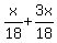 x%2F18%2B3x%2F18